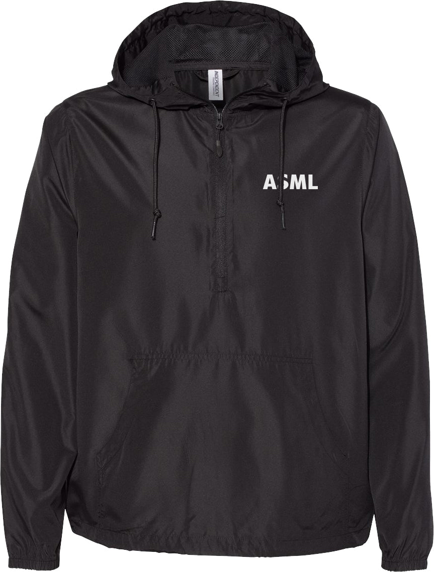 Men's Quarter-Zip Windbreaker Pullover Jacket – ASML Store