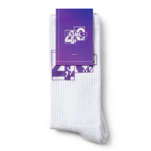 Load image into Gallery viewer, ASML 40 years - 90&#39;s Sports sock white