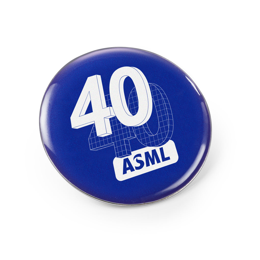 ASML 40 years - 10's Lapel Pin