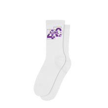 Load image into Gallery viewer, ASML 40 years - 90&#39;s Sports sock white