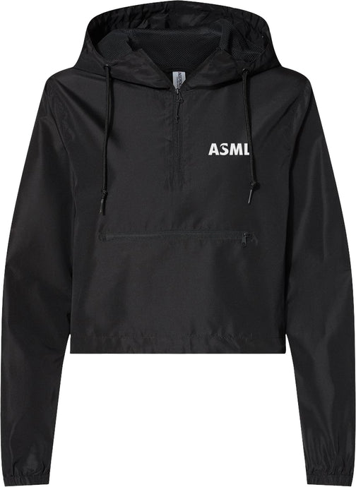 Women's Cropped Quarter-Zip Windbreaker