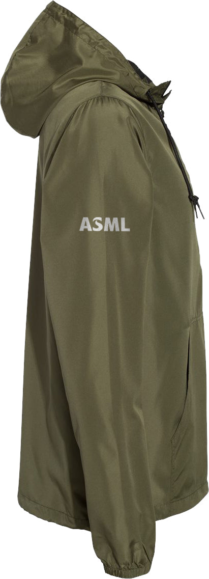 Men's Quarter-Zip Windbreaker Pullover Jacket – ASML Store